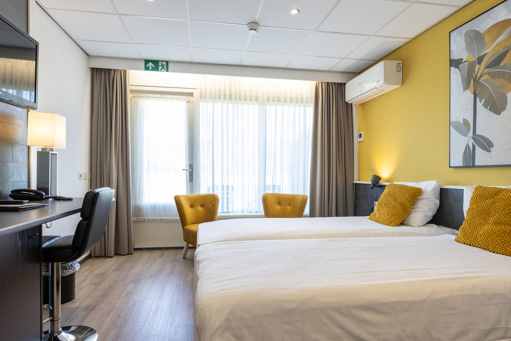 Single hotelroom, double hotelroom in hotel Aparthotel Delden - Hof van Twente